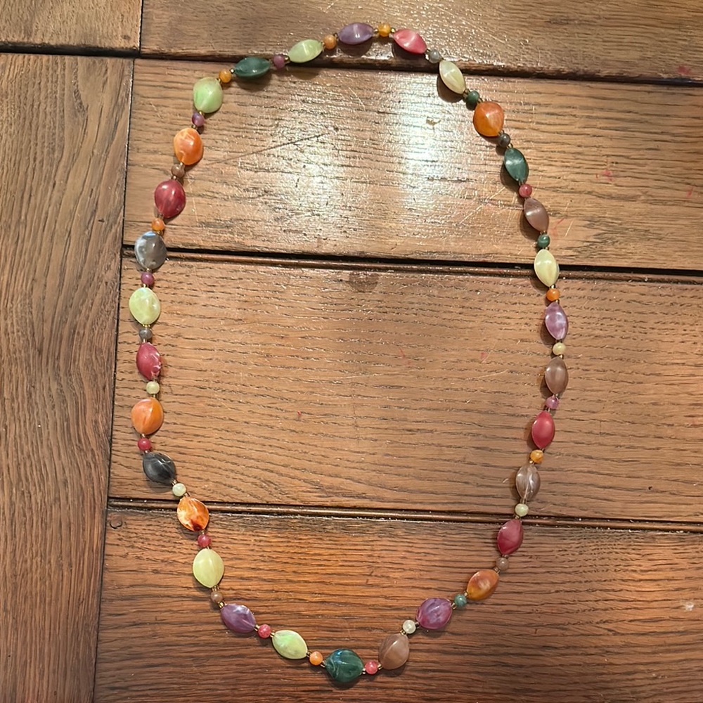 Multicolor Beaded Necklace